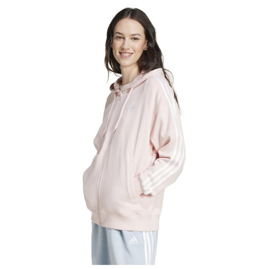 Adidas Γυναικεία ζακέτα Essentials 3-Stripes French Terry Full-Zip Hoodie